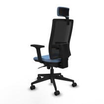 Office Chair with Headrest Piqueras y Crespo 2D066N2 Sky blue