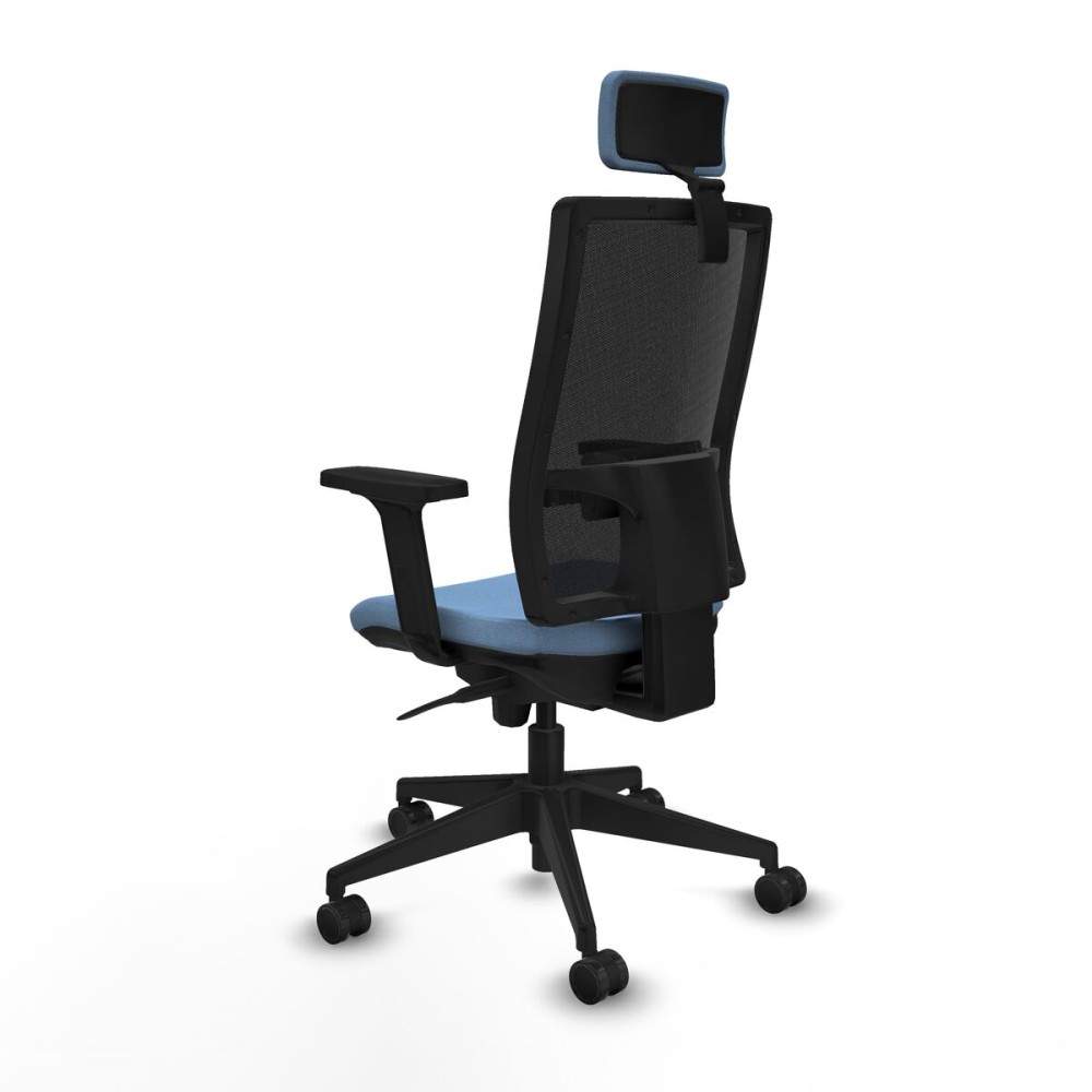 Office Chair with Headrest Piqueras y Crespo 2D066N2 Sky blue