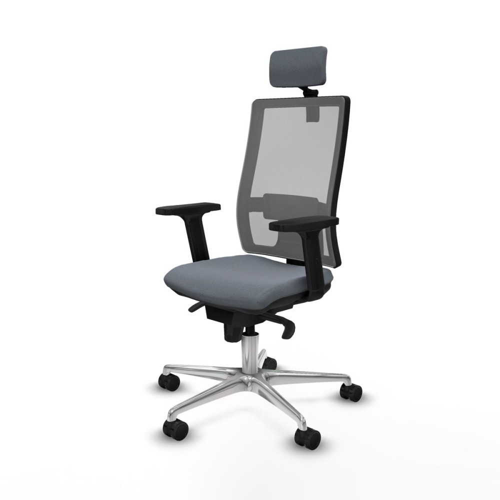 Office Chair with Headrest Piqueras y Crespo 2D086N2 Grey