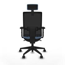 Office Chair with Headrest Piqueras y Crespo 2D066N2 Sky blue