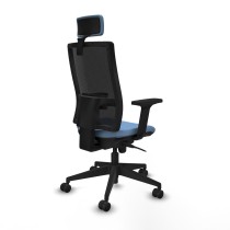 Office Chair with Headrest Piqueras y Crespo 2D066N2 Sky blue