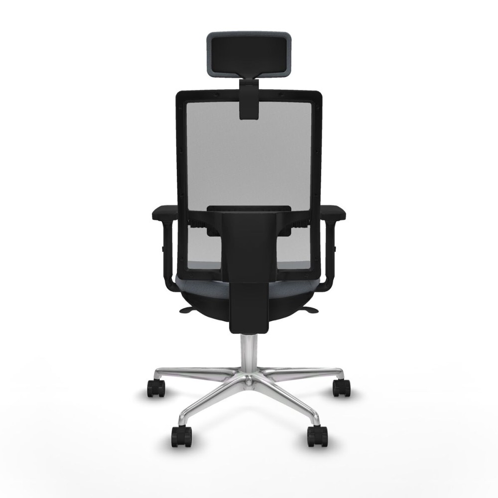 Office Chair with Headrest Piqueras y Crespo 2D086N2 Grey