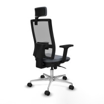 Office Chair with Headrest Piqueras y Crespo 2D086N2 Grey