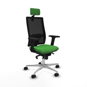 Office Chair with Headrest Piqueras y Crespo 2D086N2 Green