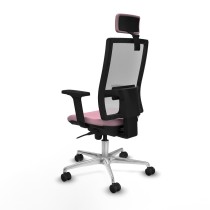 Office Chair with Headrest Piqueras y Crespo 2D086N2 Pink