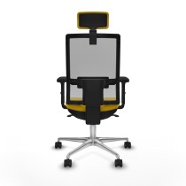 Office Chair with Headrest Piqueras y Crespo 2D086N2 Yellow