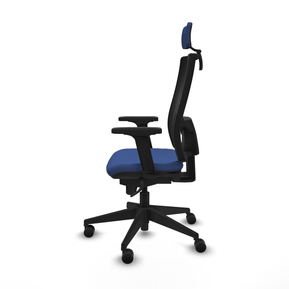 Office Chair with Headrest Piqueras y Crespo 2D066N2 Navy Blue