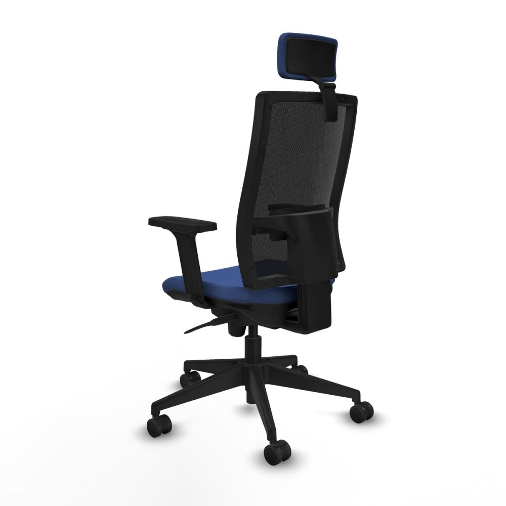 Office Chair with Headrest Piqueras y Crespo 2D066N2 Navy Blue