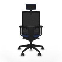 Office Chair with Headrest Piqueras y Crespo 2D066N2 Navy Blue