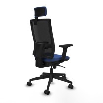 Office Chair with Headrest Piqueras y Crespo 2D066N2 Navy Blue