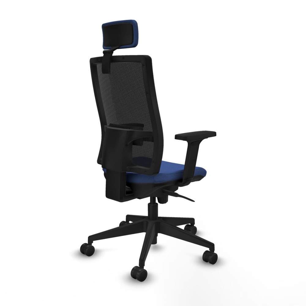 Office Chair with Headrest Piqueras y Crespo 2D066N2 Navy Blue