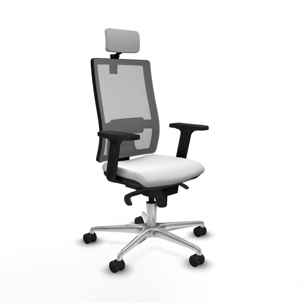 Office Chair with Headrest Piqueras y Crespo 2D086N2 White