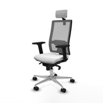Office Chair with Headrest Piqueras y Crespo 2D086N2 White