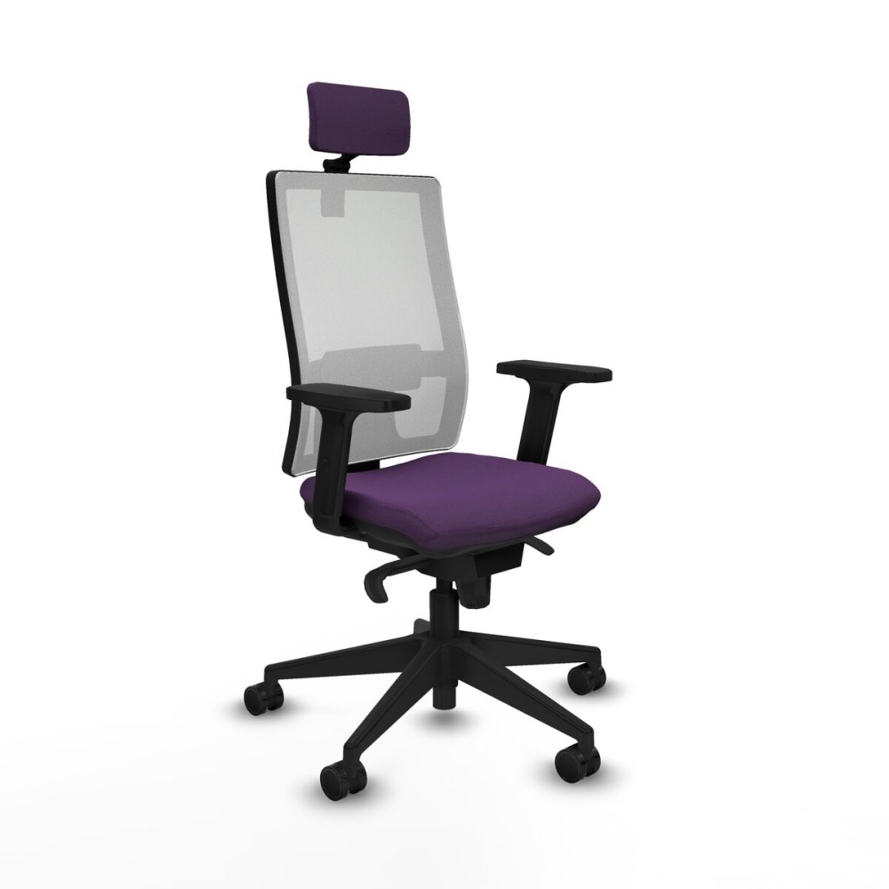 Office Chair with Headrest Piqueras y Crespo 2D066N2 Purple