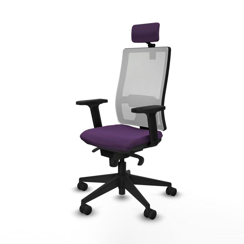 Office Chair with Headrest Piqueras y Crespo 2D066N2 Purple
