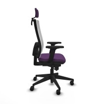 Office Chair with Headrest Piqueras y Crespo 2D066N2 Purple