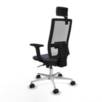 Bürostuhl mit Kopfstütze Piqueras y Crespo 2D086N2 Dunkelgrau