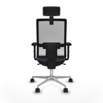 Office Chair with Headrest Piqueras y Crespo 2D086N2 Dark grey