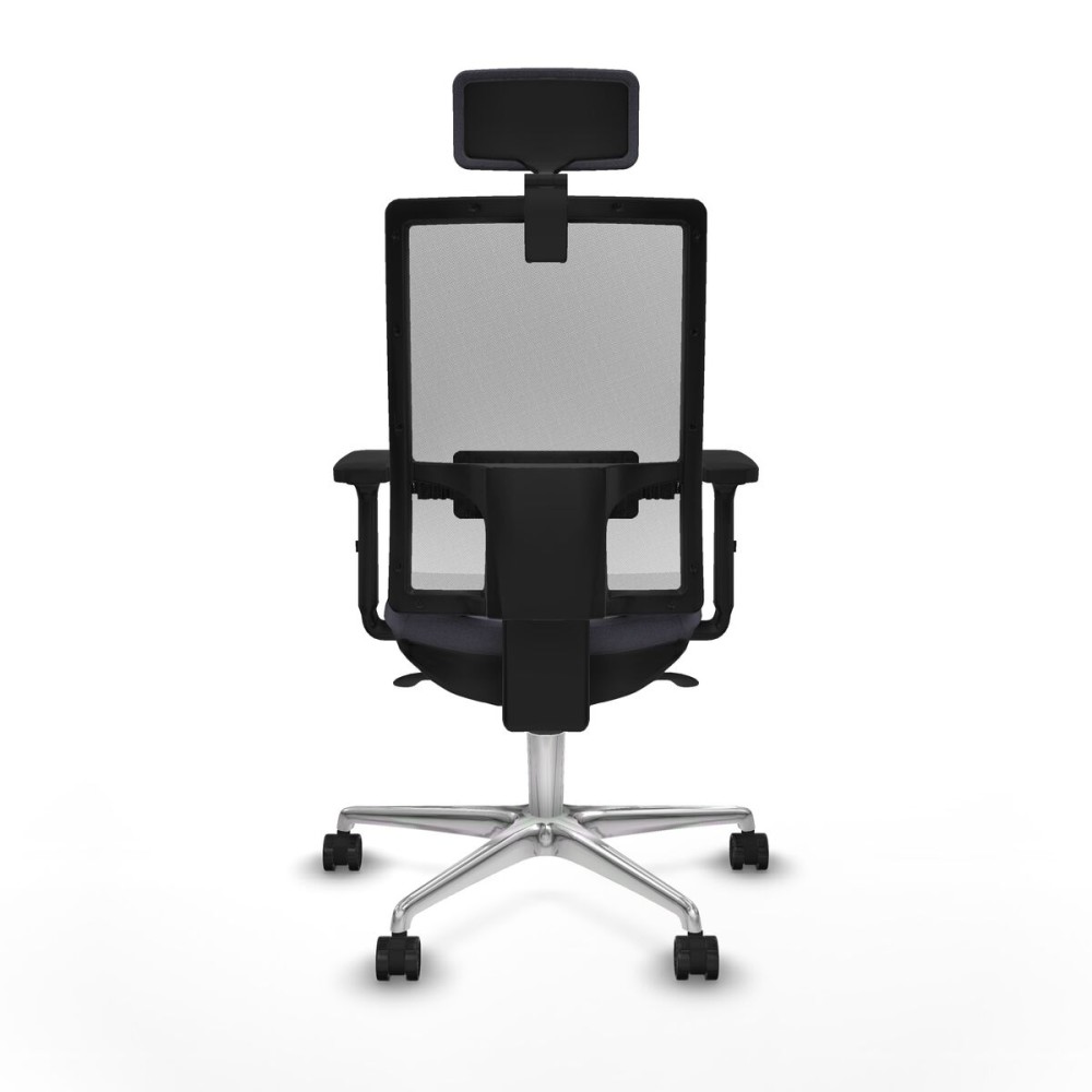 Office Chair with Headrest Piqueras y Crespo 2D086N2 Dark grey