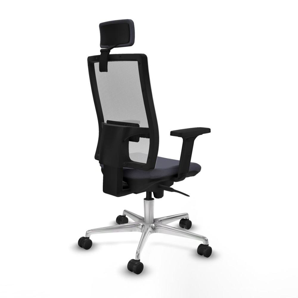 Office Chair with Headrest Piqueras y Crespo 2D086N2 Dark grey