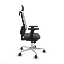 Office Chair with Headrest Piqueras y Crespo 2D086N2 Dark grey