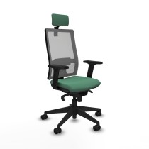 Office Chair with Headrest Piqueras y Crespo 2D066N2 Emerald Green
