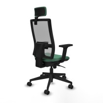 Office Chair with Headrest Piqueras y Crespo 2D066N2 Emerald Green