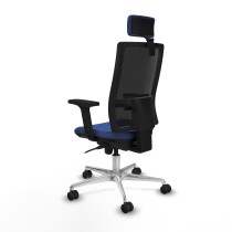 Office Chair with Headrest Piqueras y Crespo 2D086N2 Navy Blue