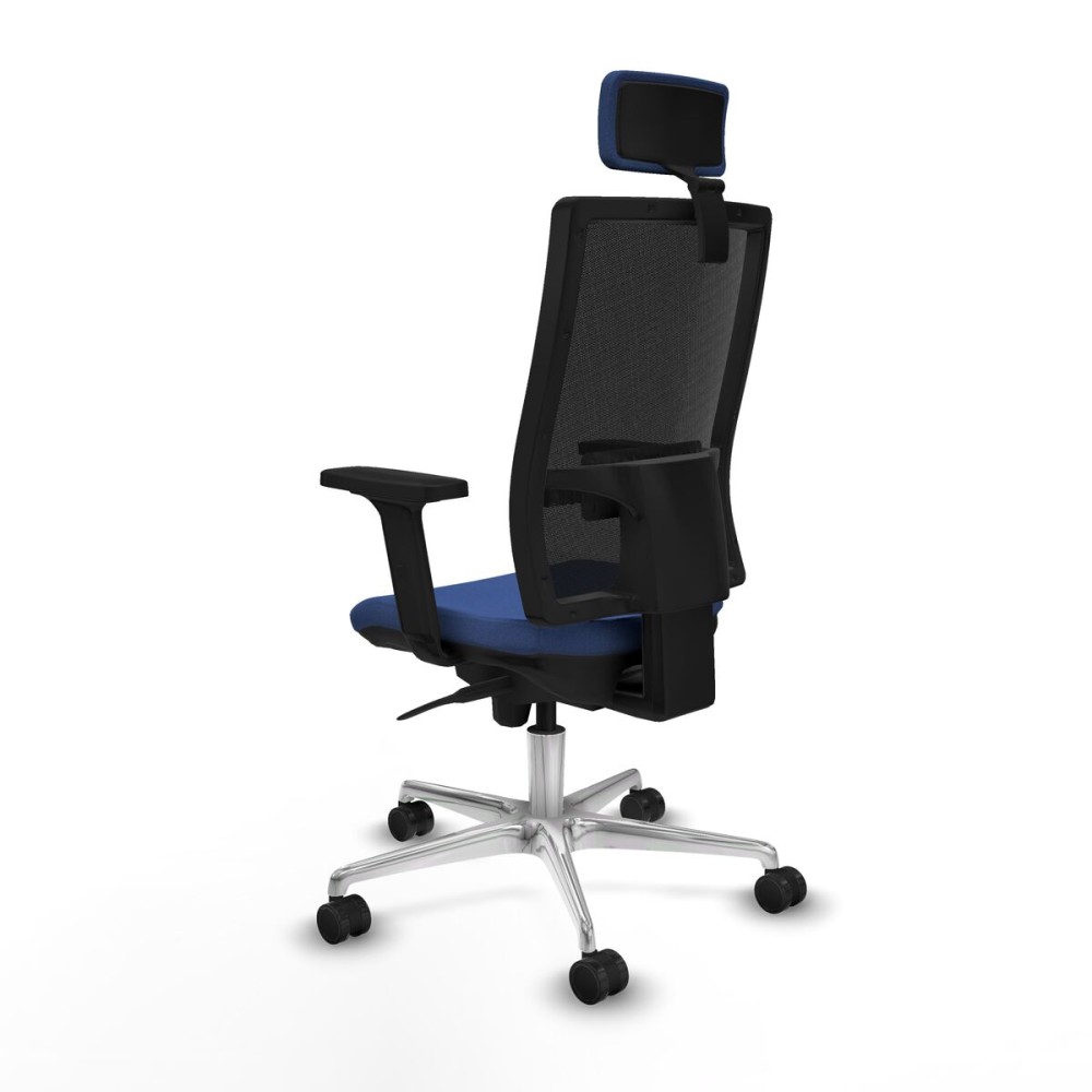Office Chair with Headrest Piqueras y Crespo 2D086N2 Navy Blue
