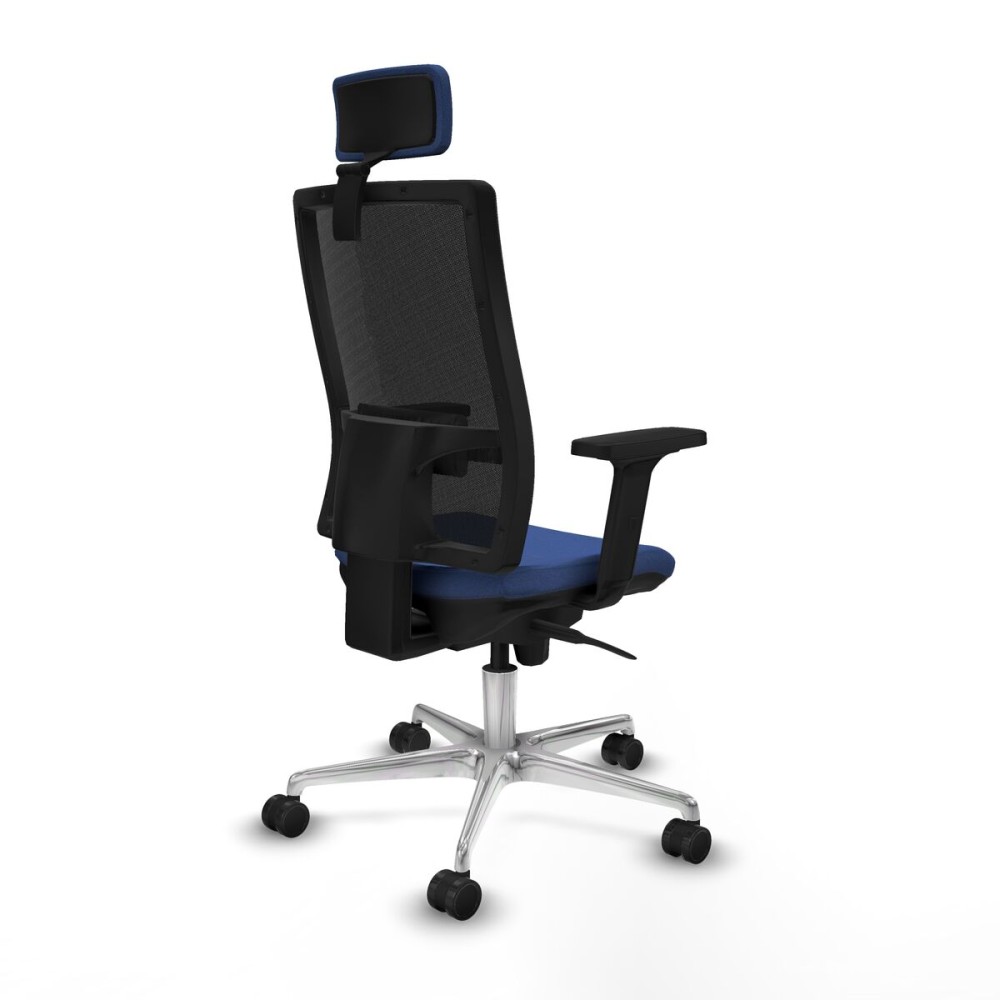 Office Chair with Headrest Piqueras y Crespo 2D086N2 Navy Blue