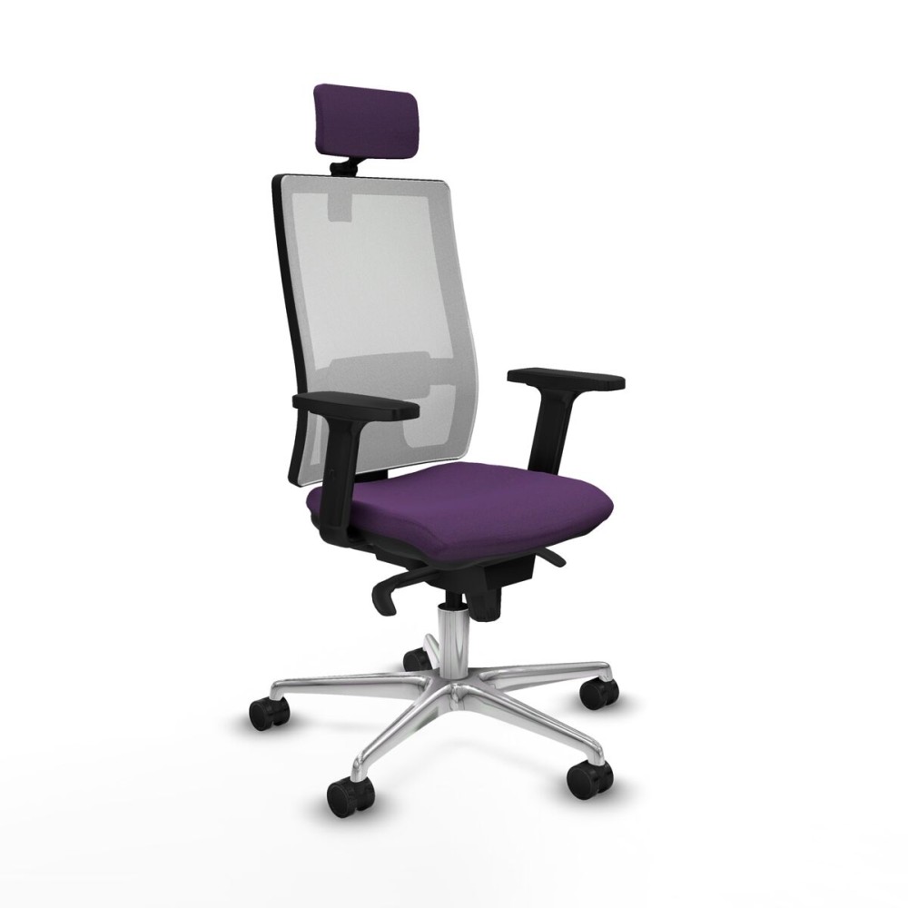 Office Chair with Headrest Piqueras y Crespo 2D086N2 Purple