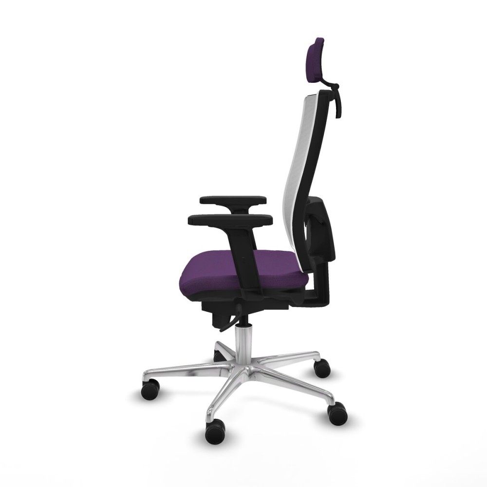 Chaise de Bureau avec Appui-tête Piqueras y Crespo 2D086N2 Violet