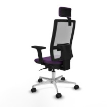 Office Chair with Headrest Piqueras y Crespo 2D086N2 Purple