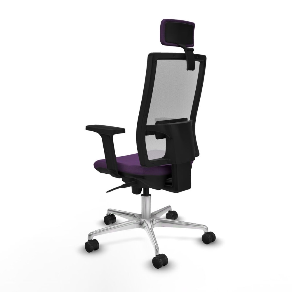Chaise de Bureau avec Appui-tête Piqueras y Crespo 2D086N2 Violet