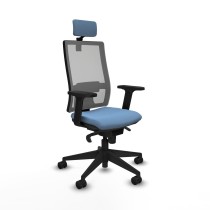 Office Chair with Headrest Piqueras y Crespo 2D066N2 Sky blue