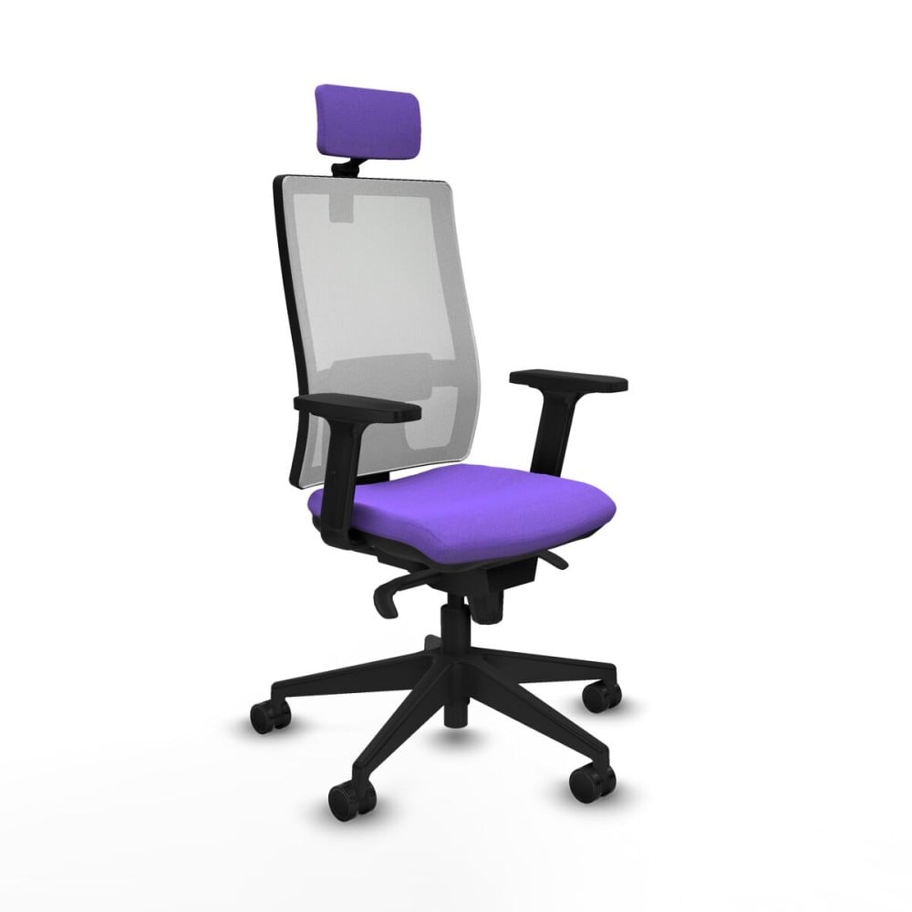 Bürostuhl mit Kopfstütze Piqueras y Crespo 2D066N2 Lila
