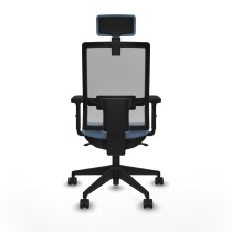Office Chair with Headrest Piqueras y Crespo 2D066N2 Sky blue