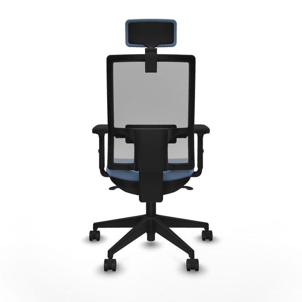 Office Chair with Headrest Piqueras y Crespo 2D066N2 Sky blue