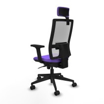 Bürostuhl mit Kopfstütze Piqueras y Crespo 2D066N2 Lila