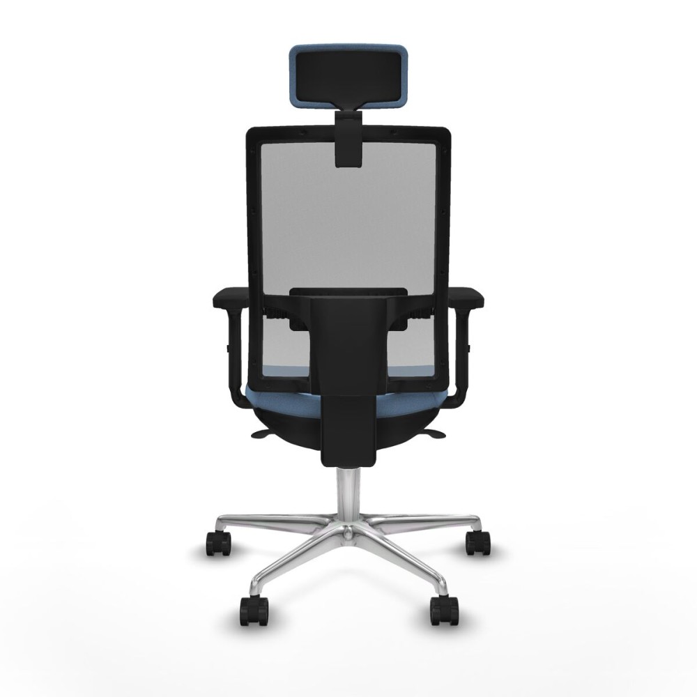 Chaise de Bureau avec Appui-tête Piqueras y Crespo 2D086N2 Bleu ciel