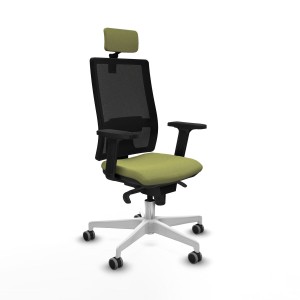 Office Chair with Headrest Piqueras y Crespo 2D026G2 Green