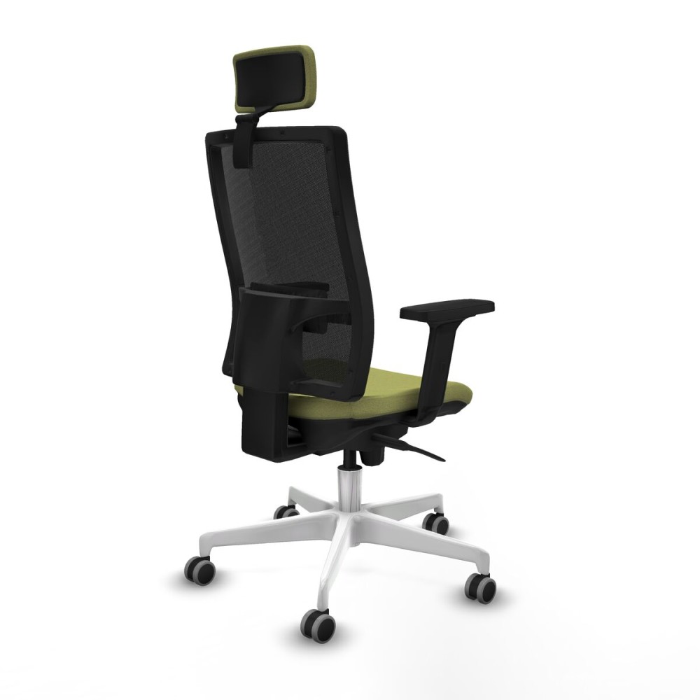Office Chair with Headrest Piqueras y Crespo 2D026G2 Green