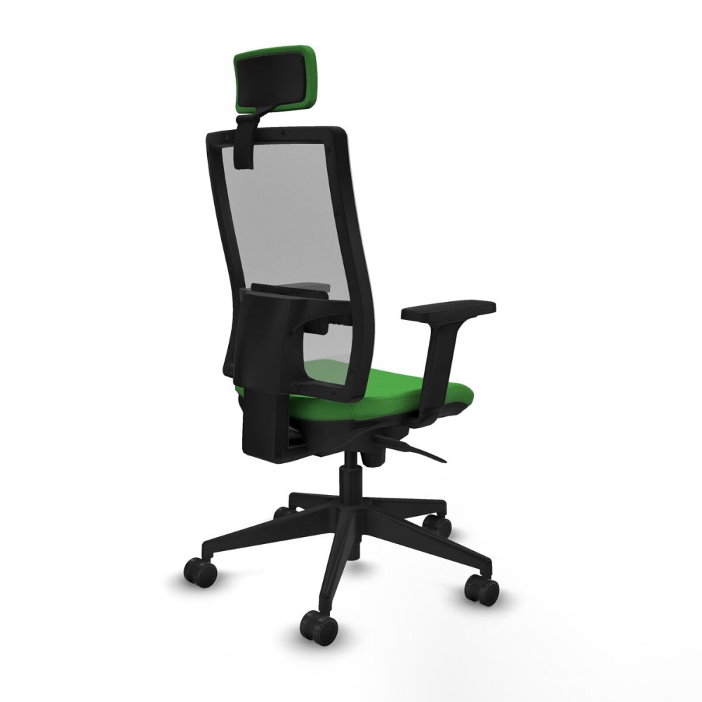 Office Chair with Headrest Piqueras y Crespo 2D066N2 Green