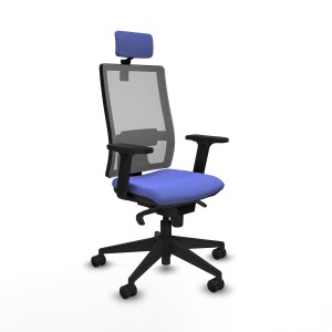 Bürostuhl mit Kopfstütze Piqueras y Crespo 2D066N2 Hellblau