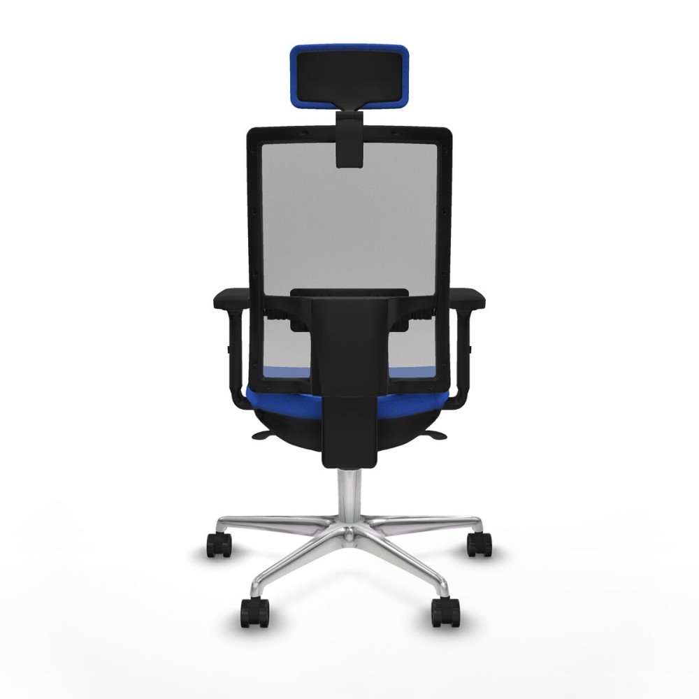 Office Chair with Headrest Piqueras y Crespo 2D086N2 Blue