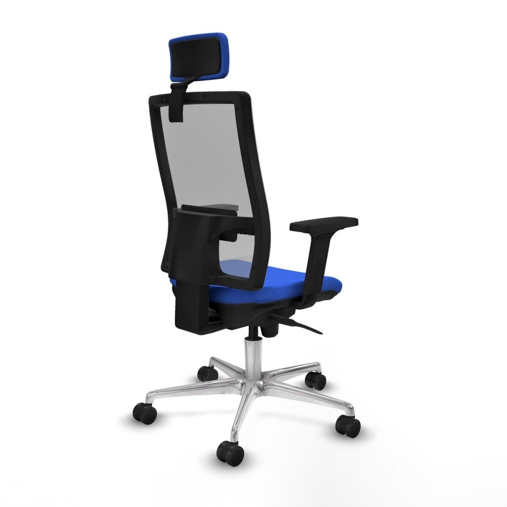 Office Chair with Headrest Piqueras y Crespo 2D086N2 Blue