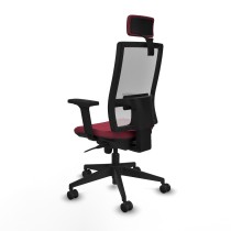Chaise de Bureau avec Appui-tête Piqueras y Crespo 2D066N2 Bordeaux