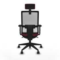 Bürostuhl mit Kopfstütze Piqueras y Crespo 2D066N2 Granatrot