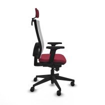 Bürostuhl mit Kopfstütze Piqueras y Crespo 2D066N2 Granatrot