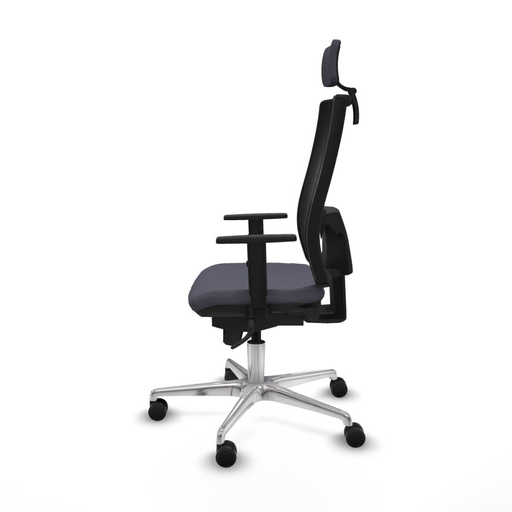 Chaise de Bureau avec Appui-tête Piqueras y Crespo 1D086N2 Gris foncé